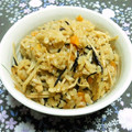 シャンプーハット's cooksnap of when they made えのきとツナの炊き込みご飯.
