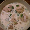 いまいまいまい's cooksnap of when they made 鶏とエシャレットの生クリームスープ仕立て.