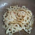☆料理初心者☆'s cooksnap of when they made シャキシャキ ピリ辛 蓮根のキンピラ.
