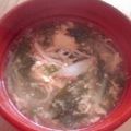 ニャントコ's cooksnap of when they made ウェイパーで作る、簡単コーン玉子スープ♪.