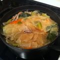 Haruhimari's cooksnap of when they made 豚バラ×小松菜×大根✿簡単煮物.