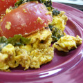 mikkusan's cooksnap of when they made ワカメとトマトの炒め物.