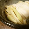 naponatu's cooksnap of when they made キャベツの芯の糠漬け.