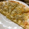 さち0218's cooksnap of when they made しらすと大葉のピザ.