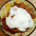 こげパンナ's cooksnap of when they made つるっとトロ豚丼。.