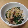 おけいはん０９１３'s cooksnap of when they made ニラともやしのナムル風おひたし.