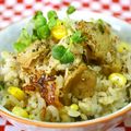 薄荷パン's cooksnap of when they made 簡単！土鍋で炊くtheほたてバター醤油飯.