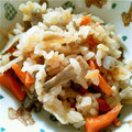 いぐいぐ☆'s cooksnap of when they made しめじと椎茸･･･塩昆布で炊き込みご飯.