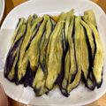 ママメイン！時々子供's cooksnap of when they made レンジで簡単！焼かなくても焼きナス〜.