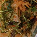 あゆたっくん's cooksnap of when they made 野菜たっぷり♫かつおたたきのキムチサラダ.