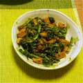 バロン0902's cooksnap of when they made かぶの葉と油揚げの炒め煮.