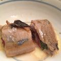 たのたのさんさん's cooksnap of when they made 魚嫌いも大丈夫～秋刀魚の梅しそチーズ焼き.
