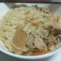 ぢゃすみん93's cooksnap of when they made 寒い日には…豚キムチにゅうめん♪.