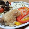 はらだんご's cooksnap of when they made 焼ききのこ＆プチトマトのサラダ.