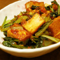 モーリーママ's cooksnap of when they made 小松菜と厚揚げのケチャップあん.