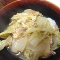 抹茶もつこ's cooksnap of when they made ＊白菜の和風卵とじ＊.