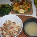 k-おりん's cooksnap of when they made 小松菜と厚揚げの味噌マヨ焼き.