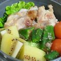 めかにか's cooksnap of when they made 塩麹であっさりふっくら鳥もも肉焼き♪.