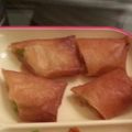 ありっくま★'s cooksnap of when they made 簡単❢エビとアスパラのサラダ春巻き.