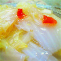 ♓うさこ亭♓'s cooksnap of when they made 白菜と揚げ玉のとろとろしょうがあんかけ.