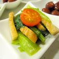とーみママ's cooksnap of when they made サッと1品！小松菜と野菜天のお浸し.