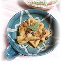 ＴＯＭＯＷＡＴ's cooksnap of when they made れんこんのじか煮.
