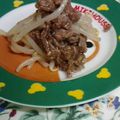 skピンク's cooksnap of when they made 超簡単...丼で..5分..もやし炒め.