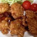 cynon's cooksnap of when they made サックサク衣のチキン竜田♪.