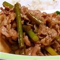 おねんどお母さん's cooksnap of when they made ☆おかず☆残り豚肉にんにくの芽オイスター.