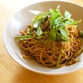 rajin's cooksnap of when they made 濃厚美味♪イカワタで簡単パスタ.