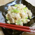 AImyme's cooksnap of when they made 豆腐&ネギ入り　甘めのスクランブルエッグ.
