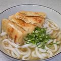 ダ〜ごはん's cooksnap of when they made カリッと焼き揚げで♡きつねうどん.
