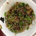 mantacarp's cooksnap of when they made 大根の葉とじゃこ炒め.