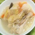 sorapom's cooksnap of when they made かぶと手羽元のほっこり☆スープ.