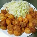 おみぶ's cooksnap of when they made うずらとウインナーのフライ.