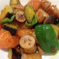 ファウスト三世's cooksnap of when they made トマト・茄子・ピーマンで野菜の彩り.