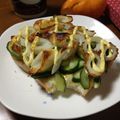 HAMOっち's cooksnap of when they made 竹輪と胡瓜のカレーマヨ☆トースト.