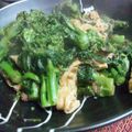 haruるんるん♪'s cooksnap of when they made ■薄あげと菜の花の簡単炒め■.