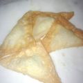 ゆったんママ0226's cooksnap of when they made ❤餃子・ワンタン皮で枝豆クリチー揚げ❤.
