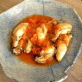 トクライ's cooksnap of when they made 牡蠣のニンニクバター醤油✿もみじおろし.