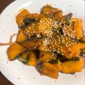 あやママ99's cooksnap of when they made フライパンで！簡単かぼちゃの甘辛焼き.
