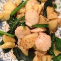 ぁいうえお's cooksnap of when they made ホタテとじゃが芋のこっくり炒め.