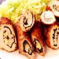 ariboon's cooksnap of when they made くるくる巻きとんかつ☆チーズ・梅・のり.
