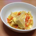 おかゆとおから's cooksnap of when they made 白菜と高野豆腐の煮物（玉子とじ）.