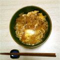 £るき£'s cooksnap of when they made シメジ卵丼.