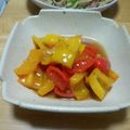 ポムたん's cooksnap of when they made パプリカのマリネ.
