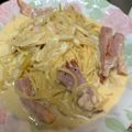 藤☆くらげ's cooksnap of when they made ＊鉄板！！＊失敗無しのカルボナーラ.