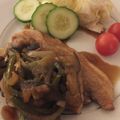 華舞蘭's cooksnap of when they made ランチ限定★焼肉屋さんの生姜焼き定食★.
