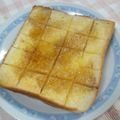 ひ～なママ's cooksnap of when they made CUBEで笑顔♪メープルバタートースト.