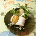 赤い電話's cooksnap of when they made お弁当に♪貝割れ竹輪巻き.